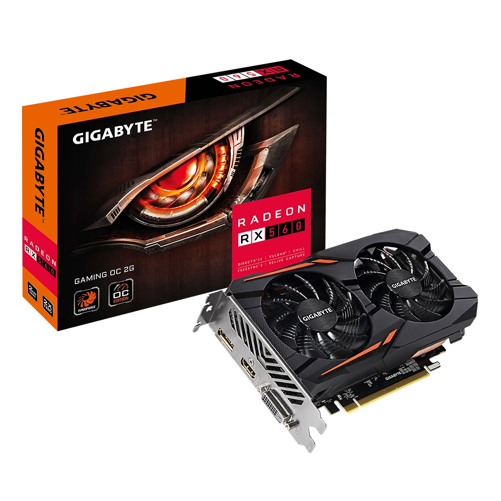 Gigabyte Radeon RX 560 Gaming OC 2G